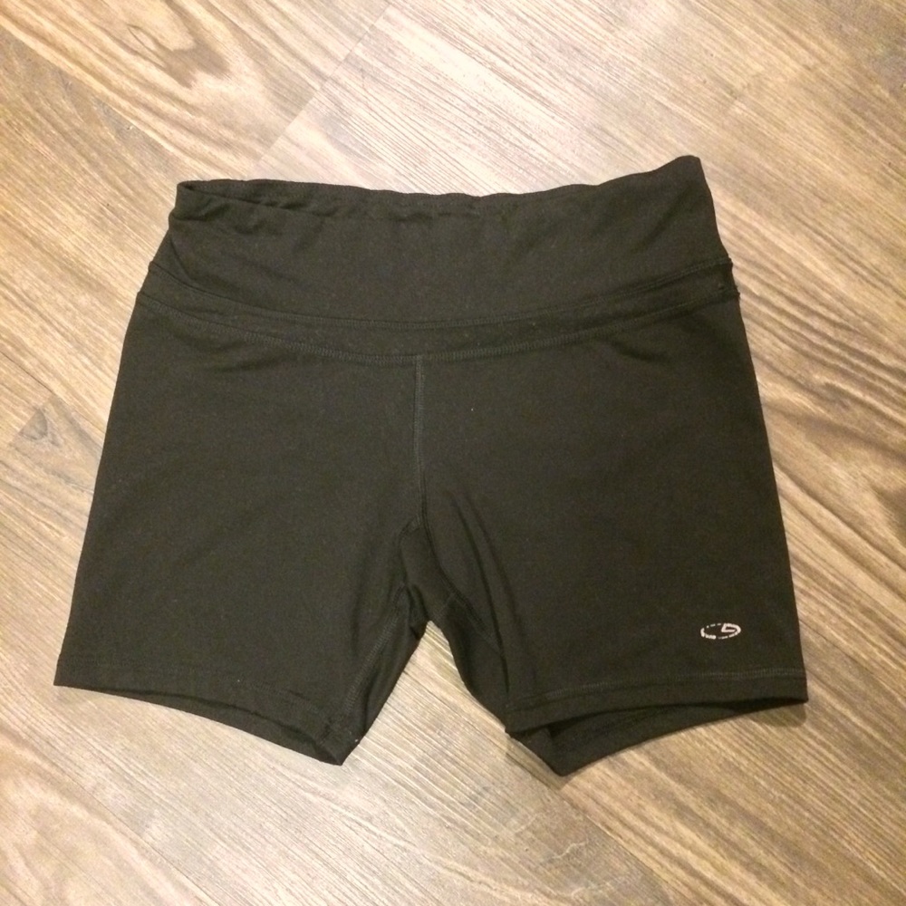 Women's Champion Black Compression Shorts